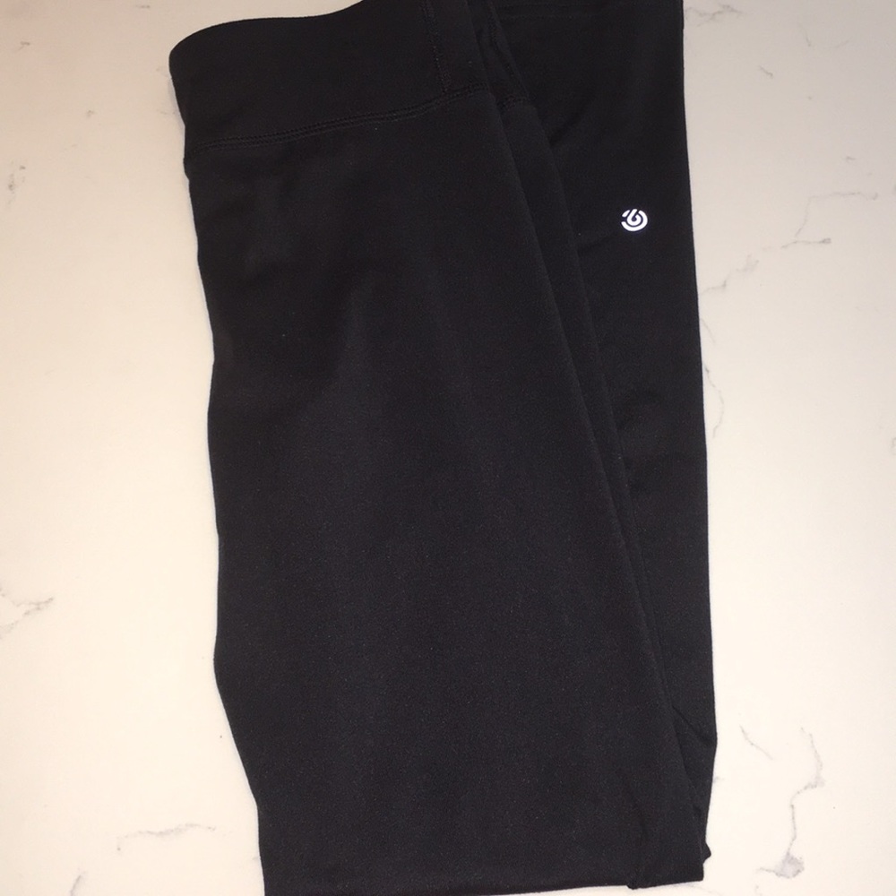 Black activewear pants